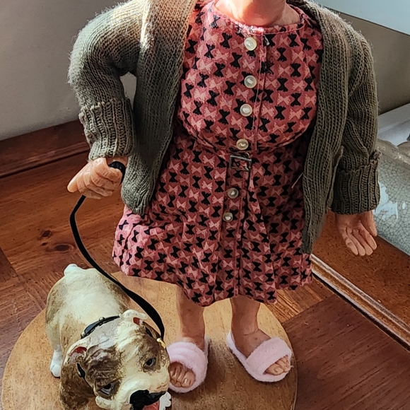 Richard Simmons:  Marge and Max the Bulldog - Picture 1 of 7